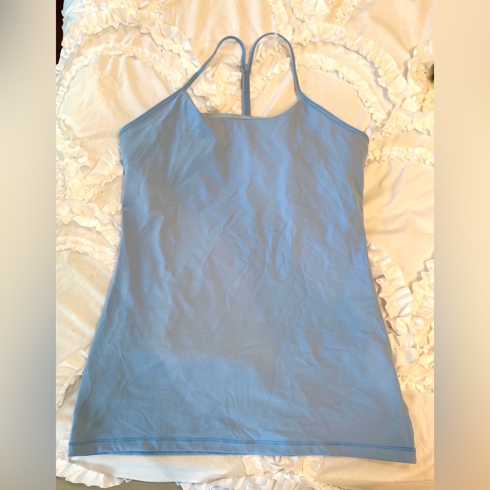 Women's Blue and Burgundy Workout Shorts and Yoga Top Set Size M - Picture 10 of 16